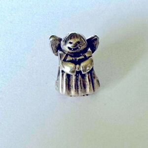 Authentic Pandora Angel Retired Sterling Silver Charm